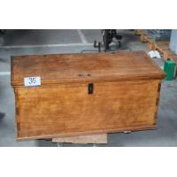 houten kist, afm plm 109x49x50cm